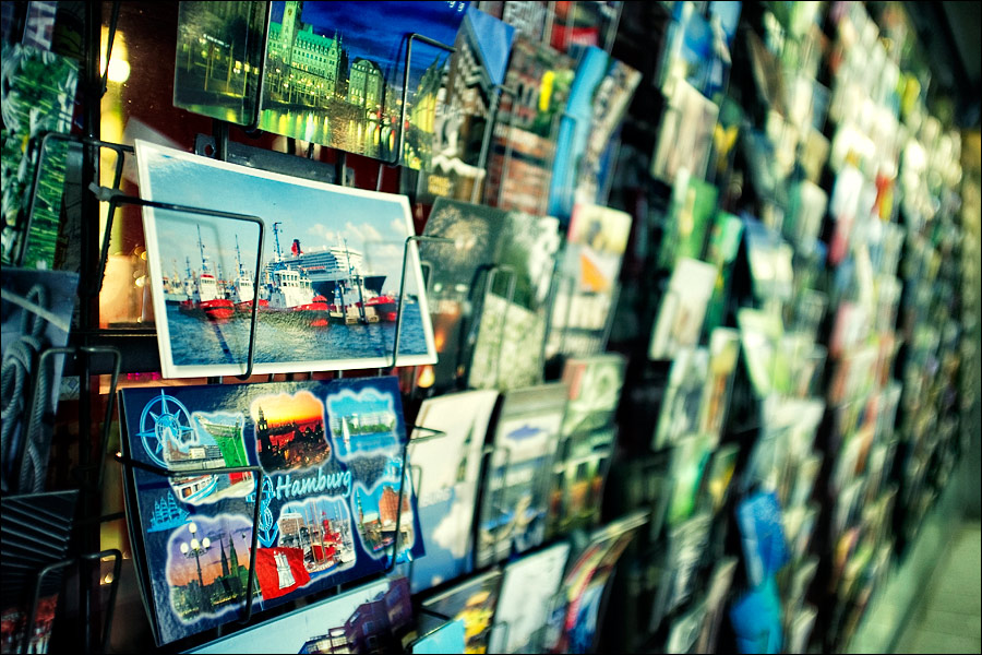Hamburg-Postkarte